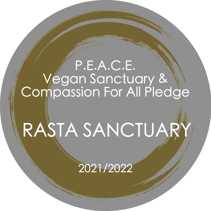 RASTA Sanctuary _ PEACE_Vegan Pledge Logo